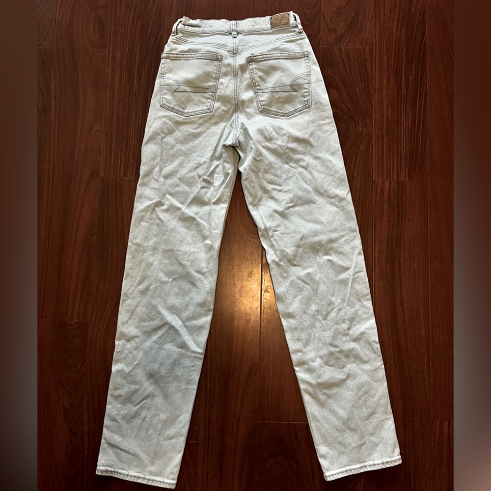 American Eagle Strigid Highest Waste Crossover Baggy Straight Jean - Picture 3 of 6